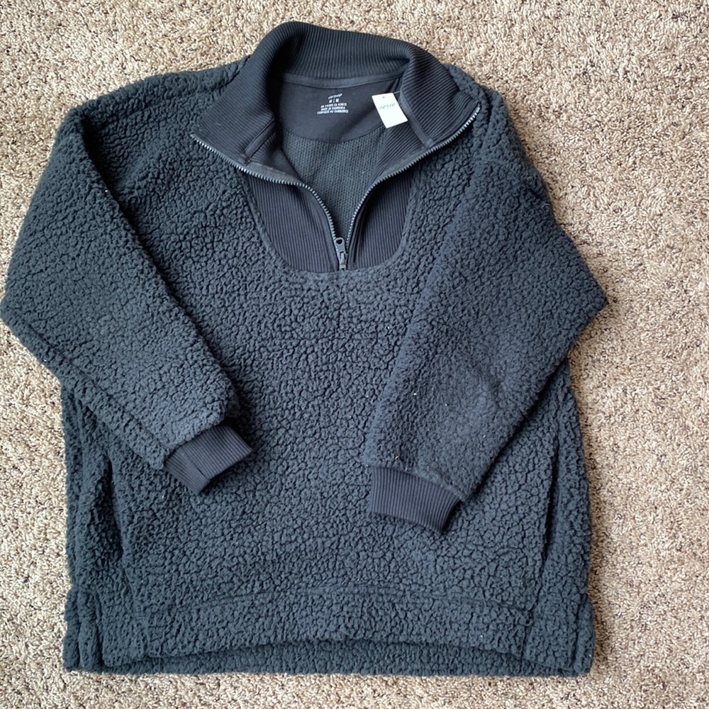 NWT Aerie AMERICAN eagle Sherpa pullover